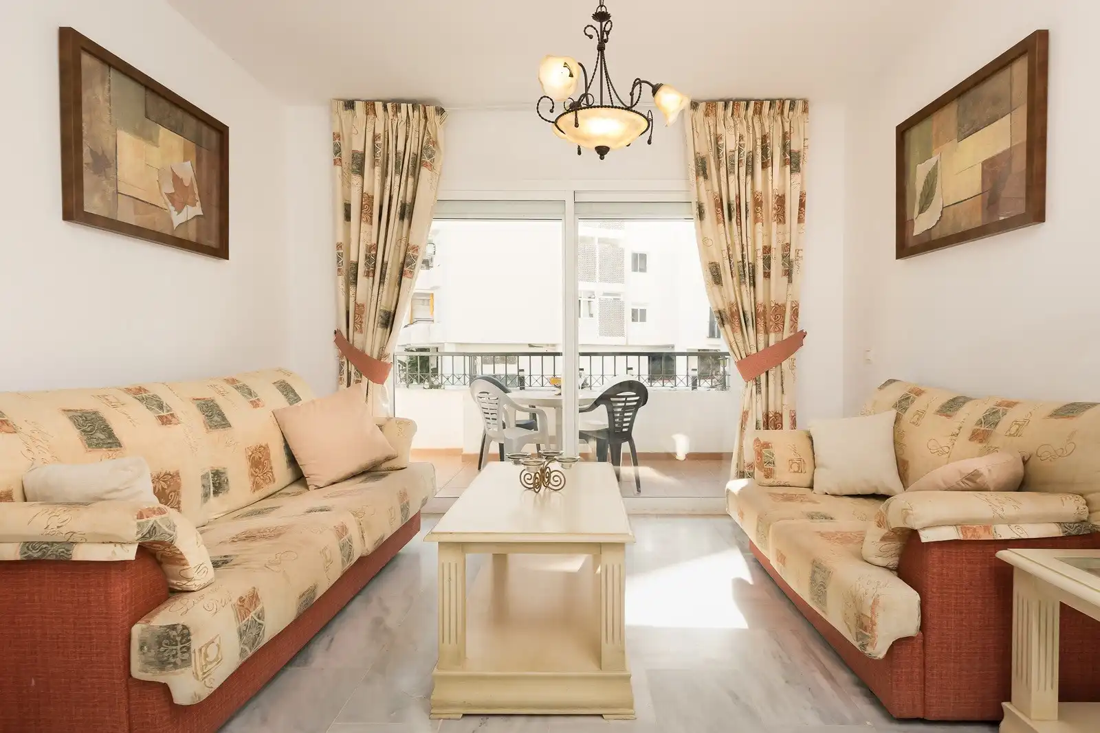 Sala de estar de Apartamento en venta en Mijas con Aire acondicionado, Terraza y Trastero