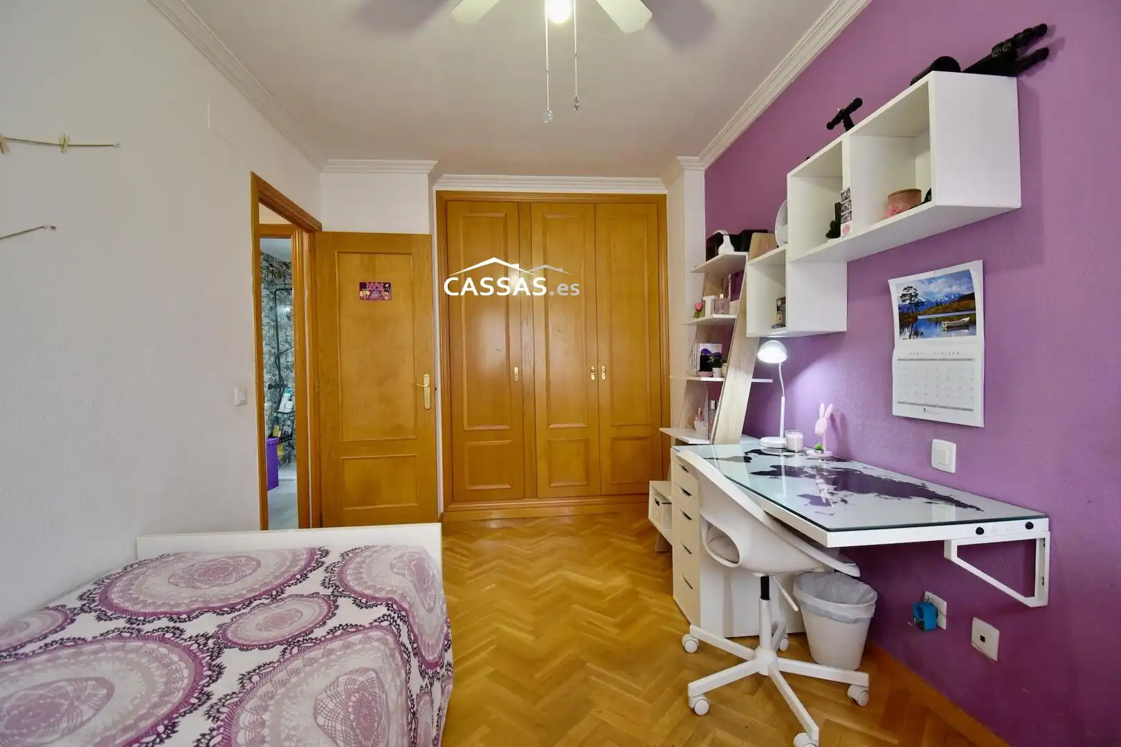 Bedroom of Detached homes for sale in Torrejón de Ardoz  with Air Conditioner, Heating and Private garden