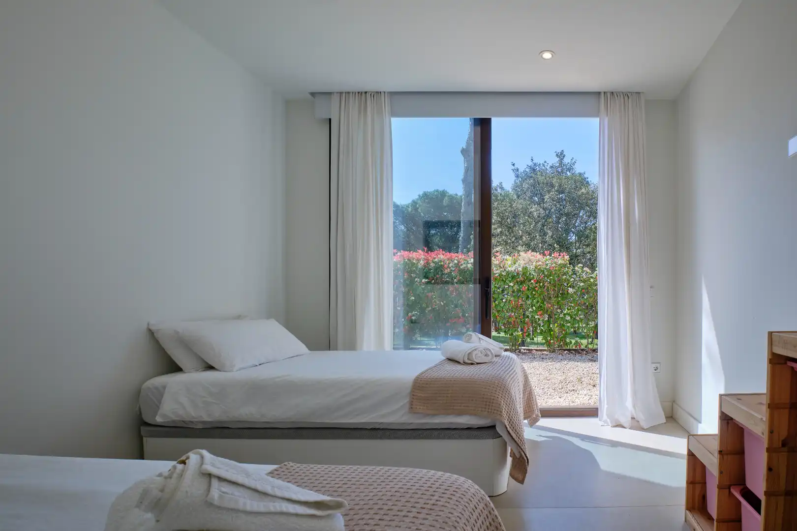 Bedroom of Houses for rent in Mont-ras  with Air Conditioner, Heating and Private garden