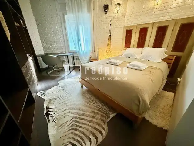 Habitación de Piso de alquiler en Madrid con Aire acondicionado, Calefacción y Jardín privado