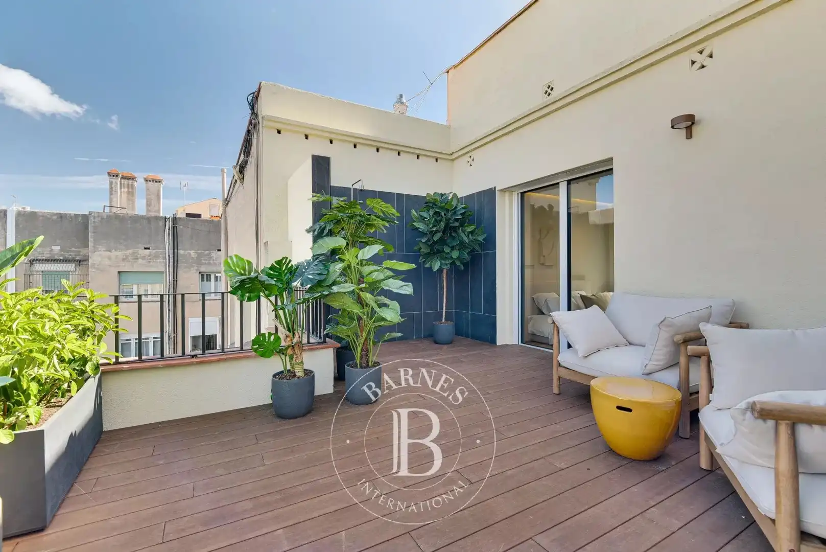 Terrasse von Dachboden zum Verkauf in Barcelona mit Klimaanlage, Heizung und Terrasse
