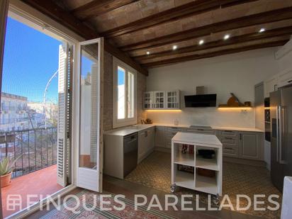 Kitchen of Flat for sale in Sitges  with Air Conditioner, Heating and Balcony