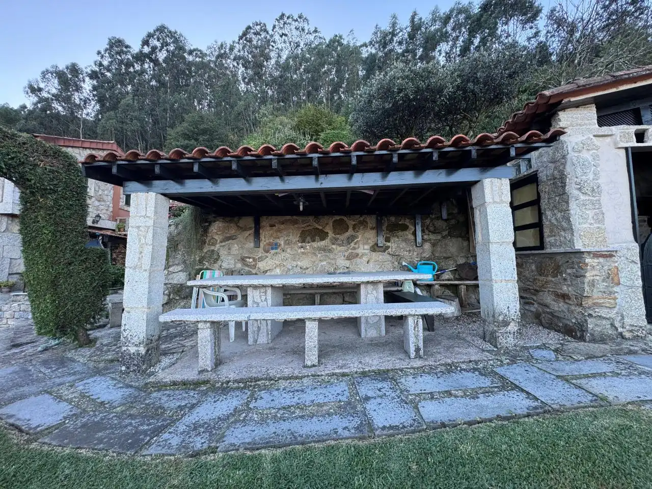 Terrassa de Casa o xalet en venda en Redondela amb Calefacció, Jardí privat i Terrassa