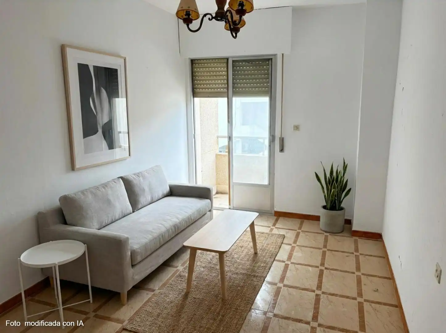 Sala de estar de Piso en venta en Jamilena con Balcón