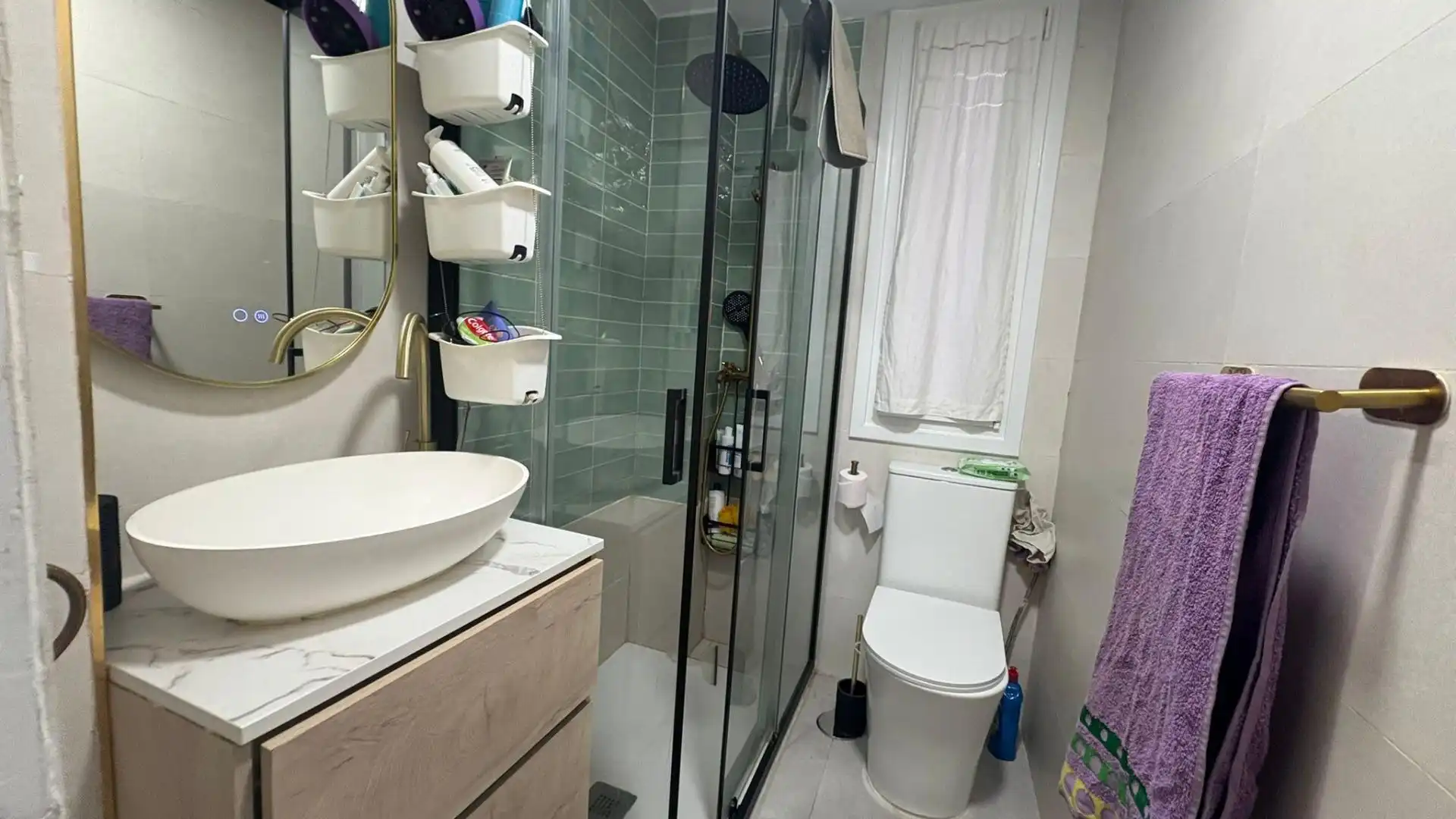 Baño de Piso en venta en Málaga con Aire acondicionado, Amueblado y Balcón