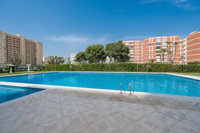 Schwimmbecken von Wohnung zur Miete in Alicante / Alacant mit Klimaanlage, Heizung und Terrasse