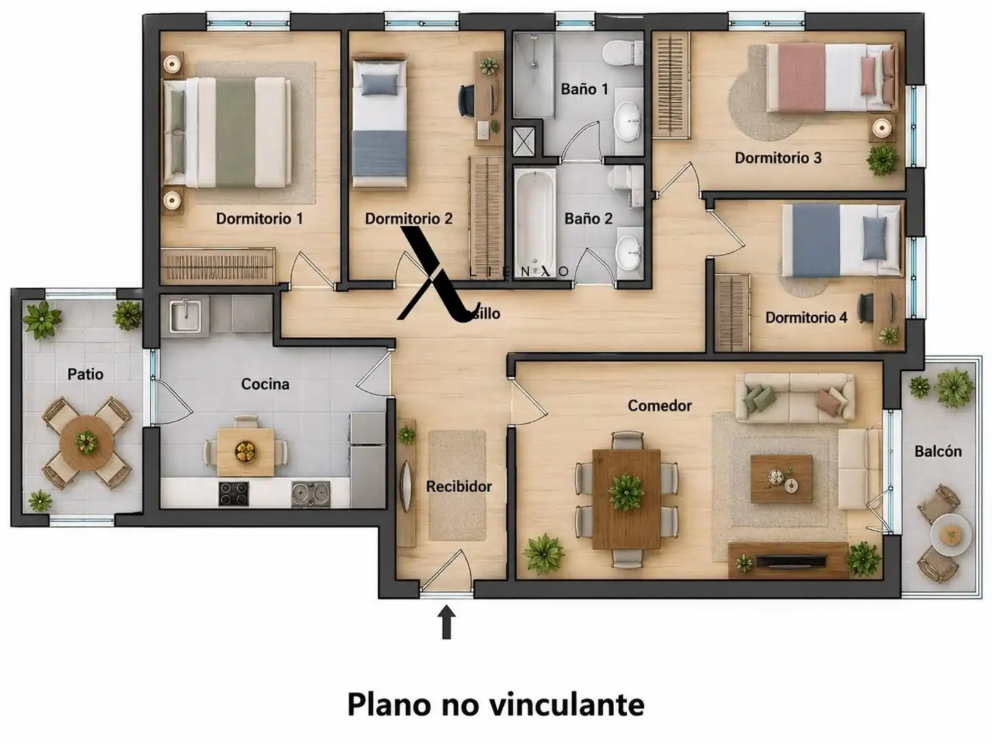 Appartement avec terrasse à vendre à Alameda Alameda Cervantes, imagen 28