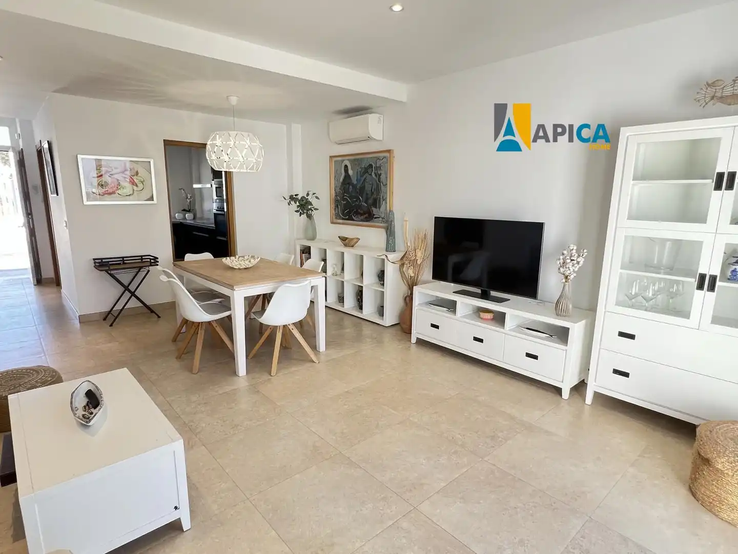 Sala de estar de Casa adosada en venta en Conil 