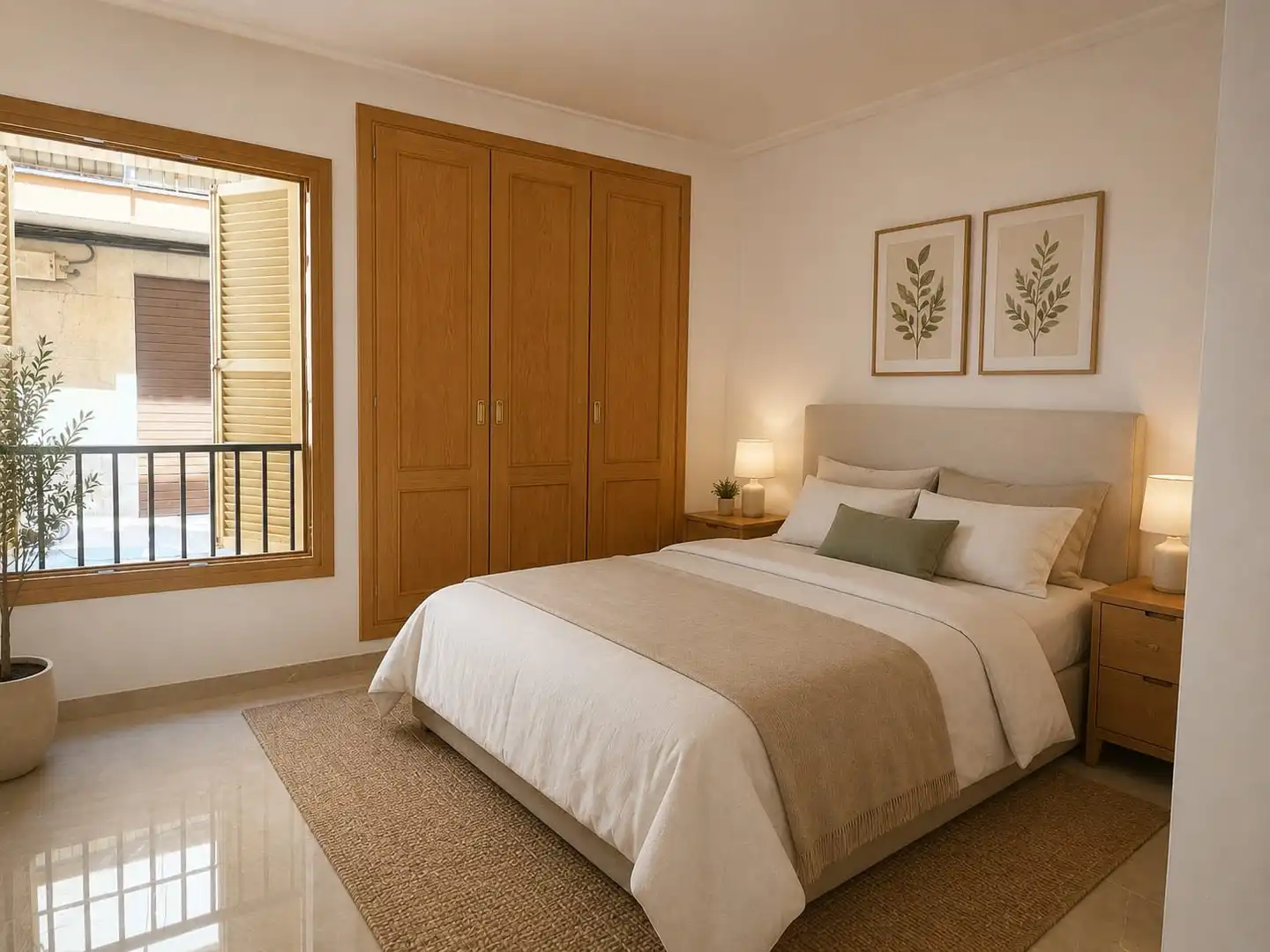 Bedroom of Apartments for sale in Manacor  with Air Conditioner, Storage room and Balcony