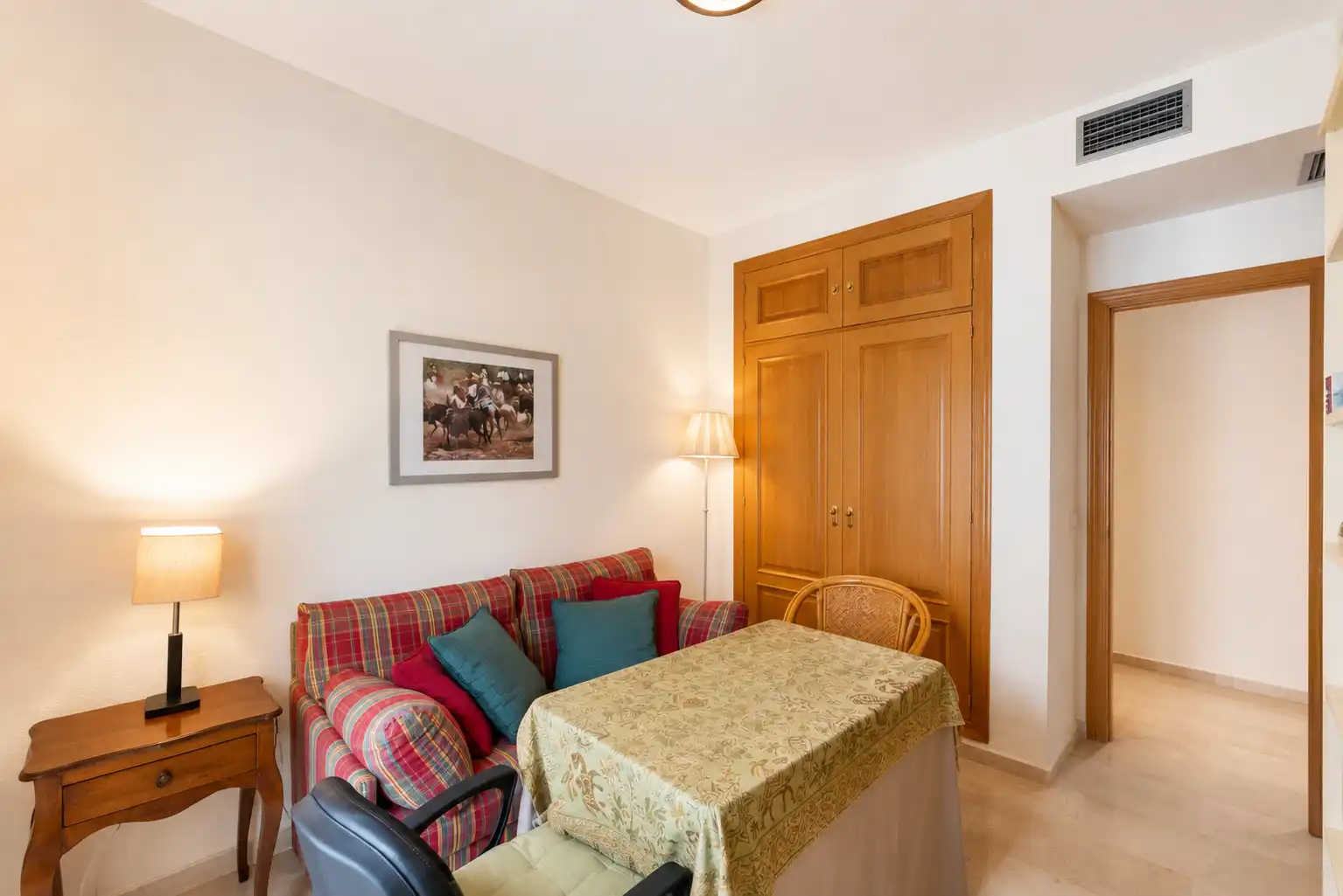 Bedroom of Flat for sale in Marbella  with Air Conditioner, Heating and Terrace