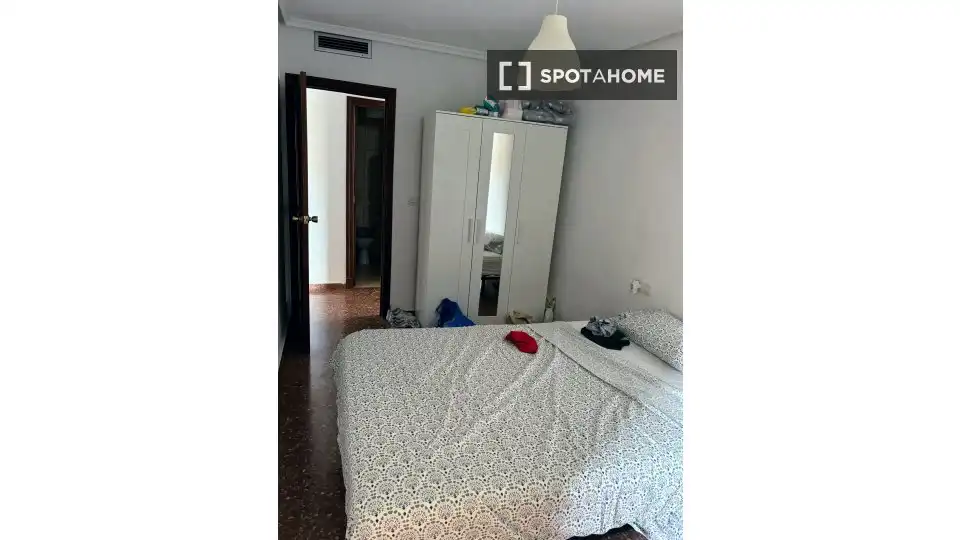 Bedroom of Flat for rent in Murcia  with Air Conditioner, Heating and Furnished