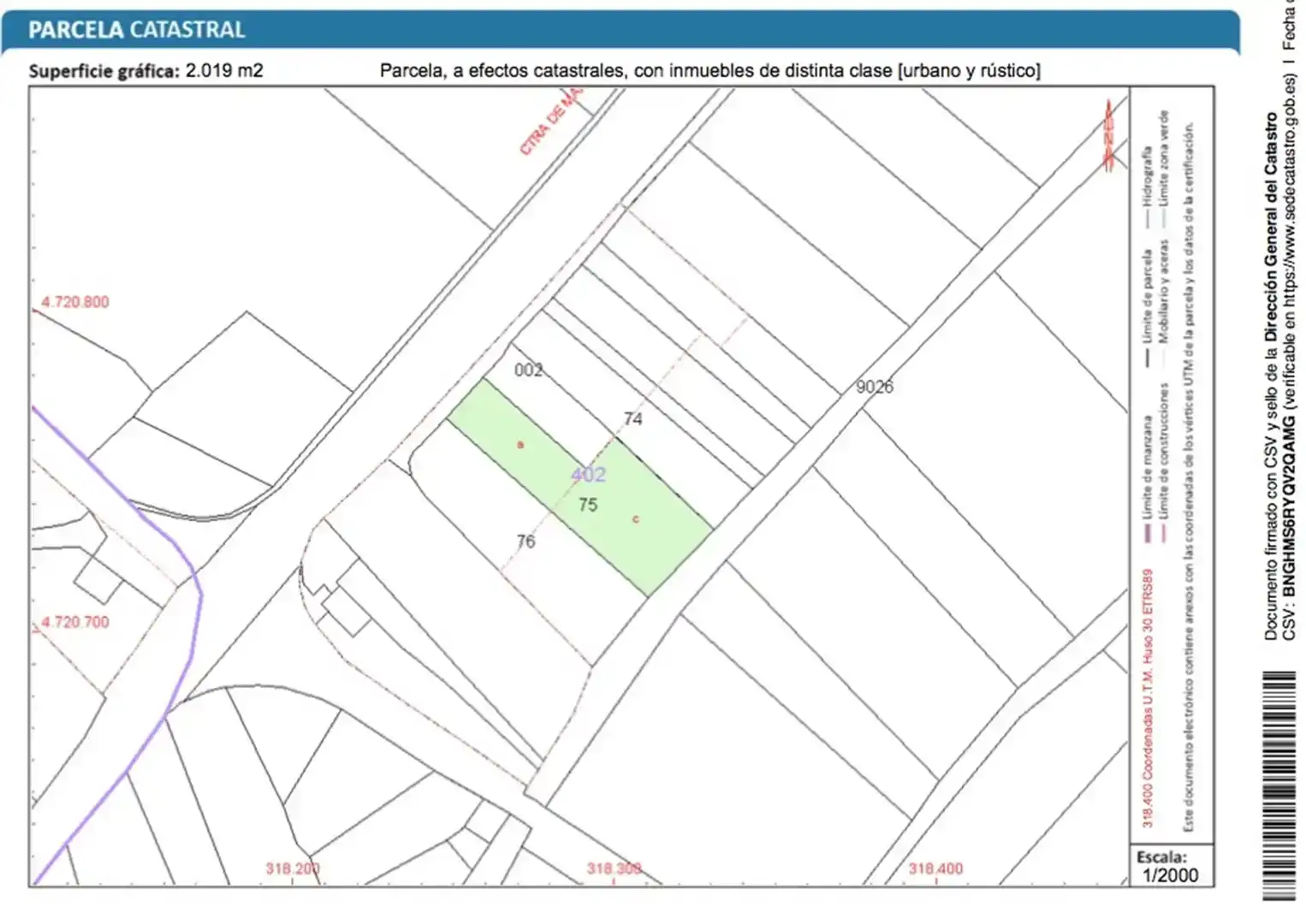 Terreno en venta en Cubillas de Rueda