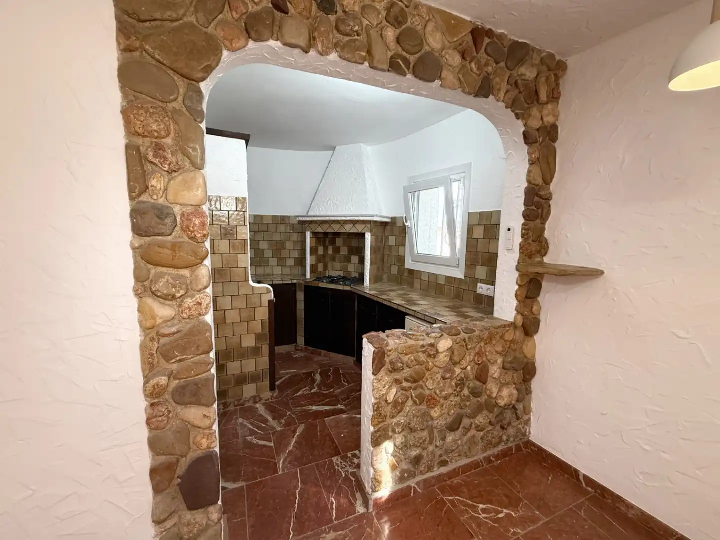 Cuina de Casa o xalet en venda en Calpe / Calp amb Aire condicionat, Calefacció i Jardí privat
