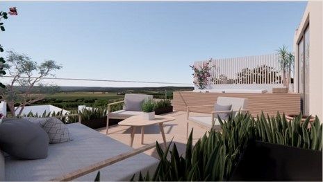 Terrassa de Casa adosada en venda en Campanet amb Jardí privat, Terrassa i Traster