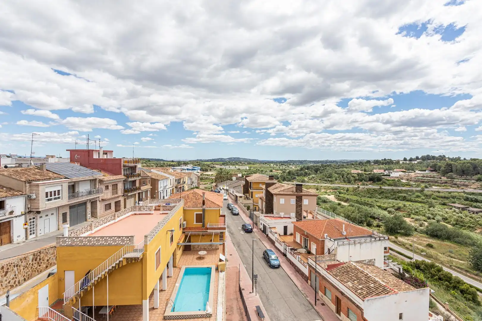 Vista exterior de Piso en venta en Godelleta con Aire acondicionado y Alarma