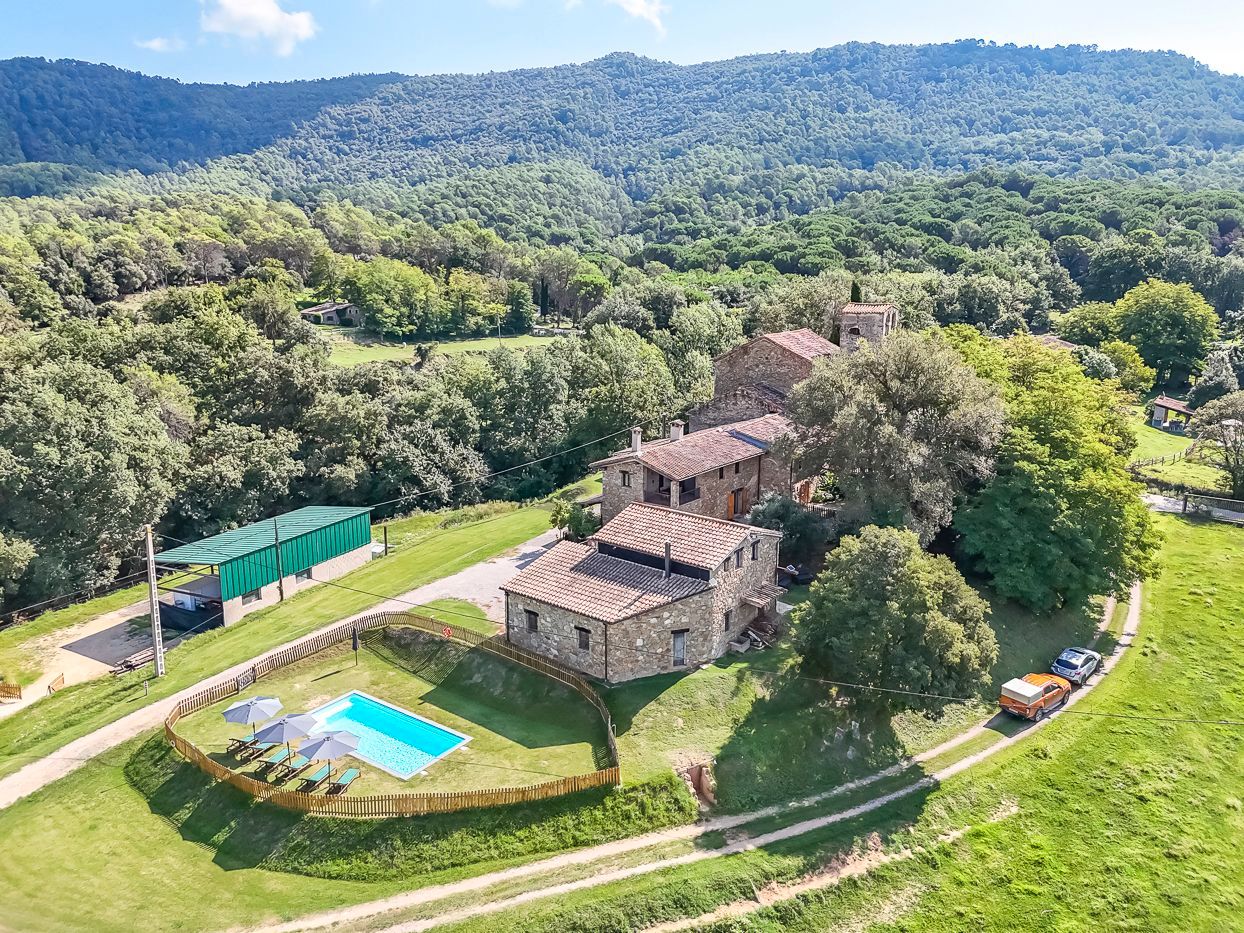 Garten von Country house zum verkauf in Sant Miquel de Campmajor mit Privatgarten, Terrasse und Alarm