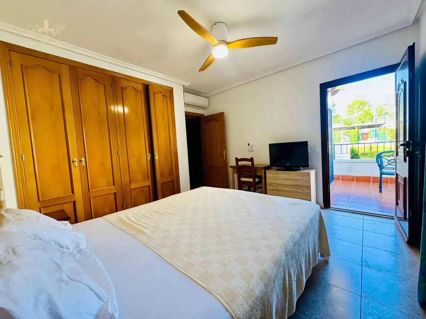 Habitación de Casa adosada de alquiler en Altea con Aire acondicionado, Terraza y Piscina