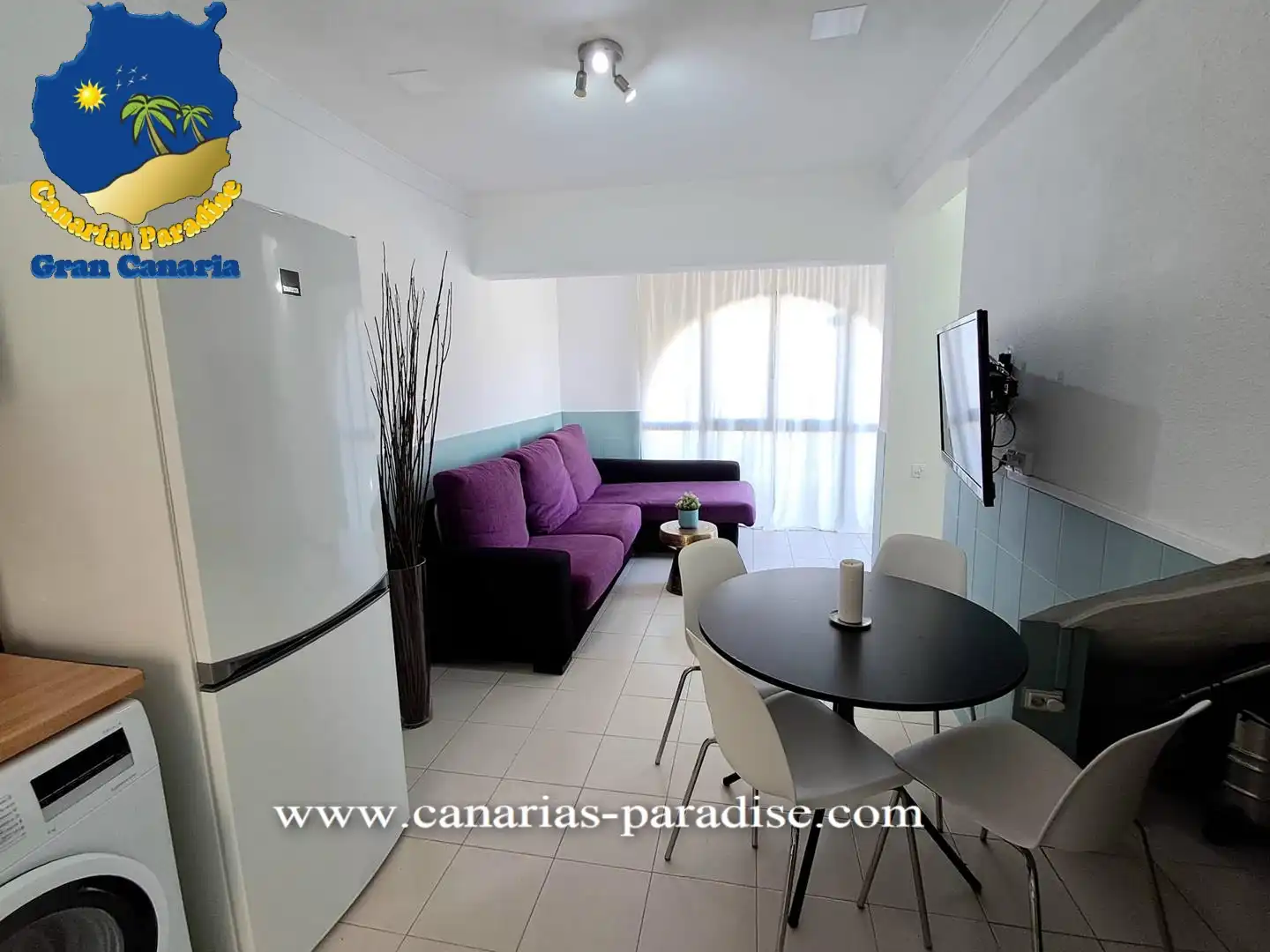 Schlafzimmer von Maisonette zum Verkauf in Mogán mit Klimaanlage, Terrasse und Möbliert