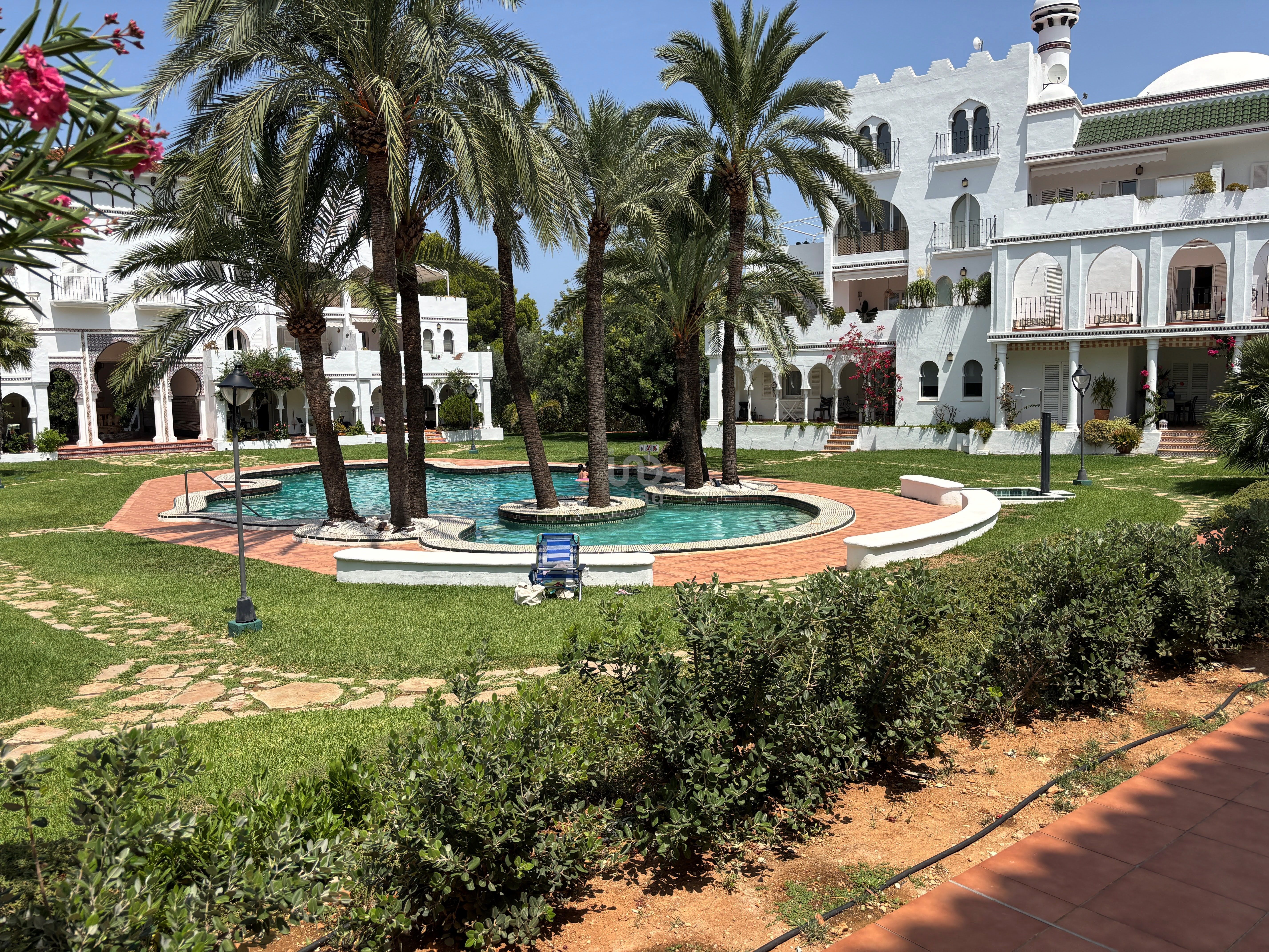 Garden of Flat to rent in Dénia