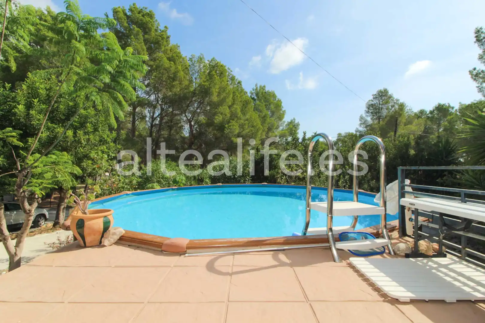 Swimming pool of Houses for sale in Altea  with Air Conditioner, Private garden and Terrace