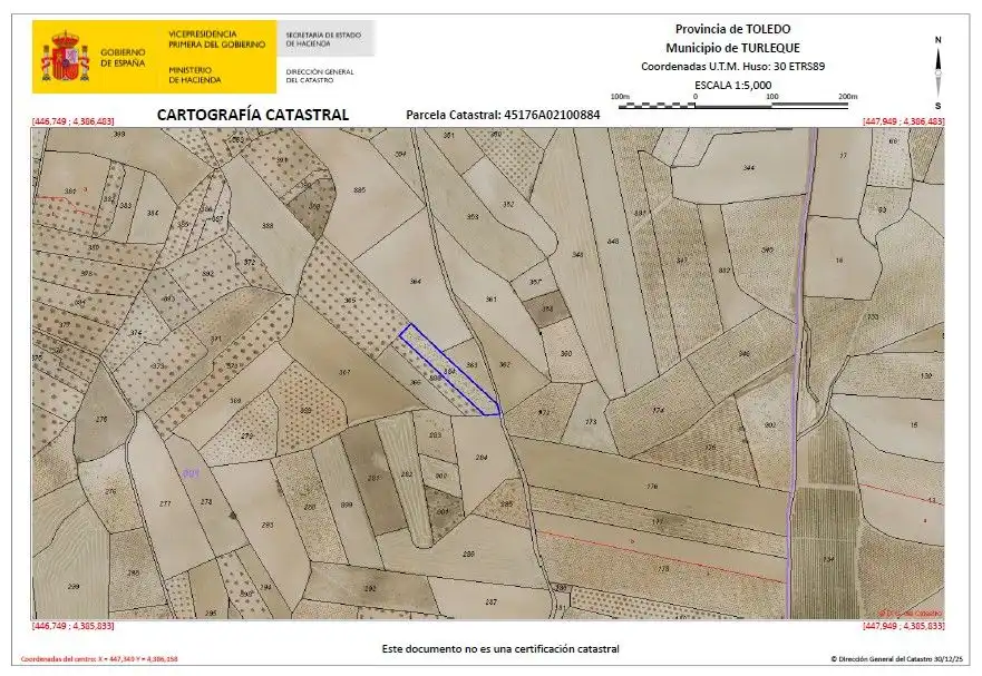 Terreno en venta en Turleque