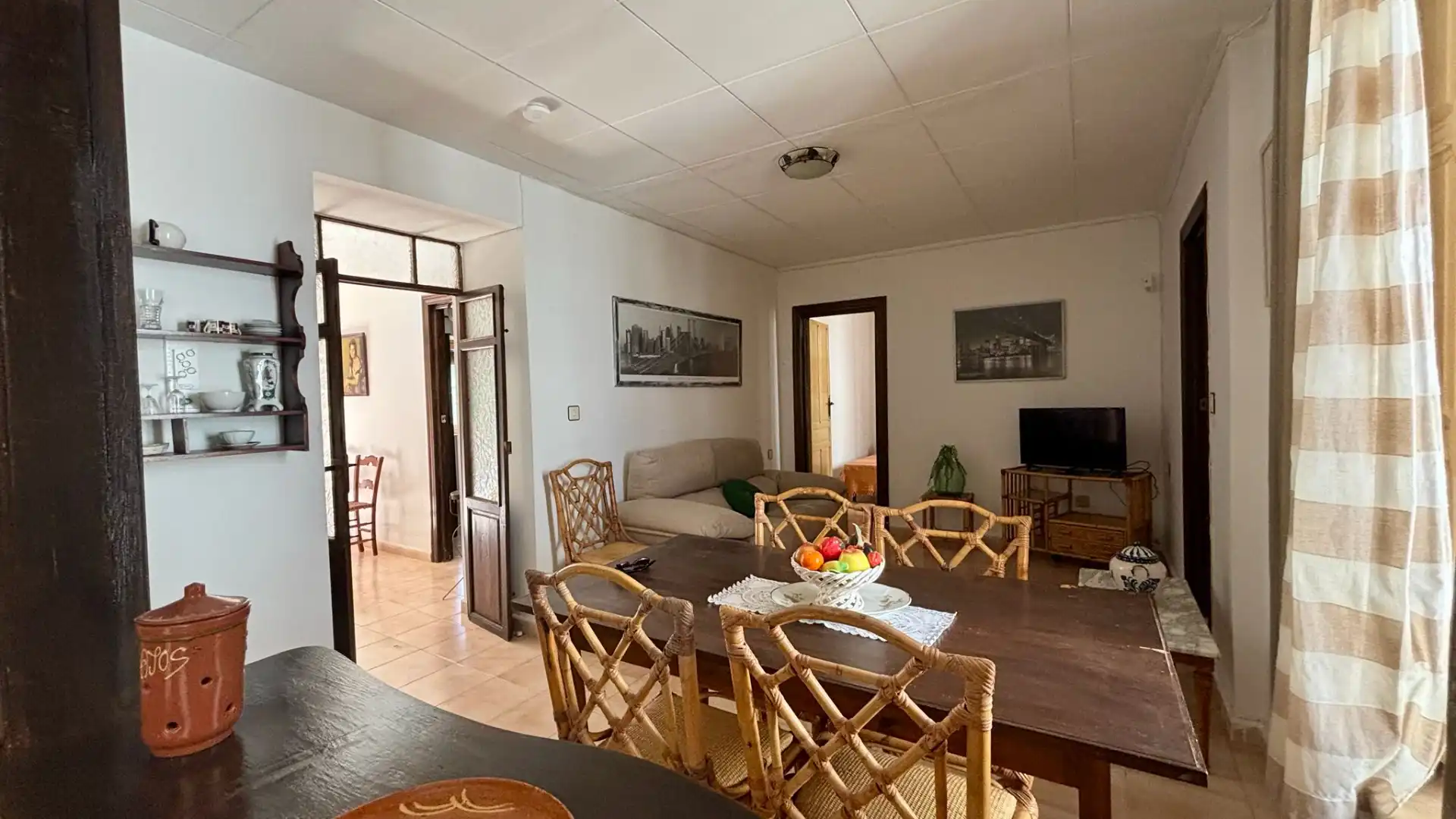 Comedor de Casa o chalet en venta en Fuente Álamo de Murcia con Jardín privado y Amueblado