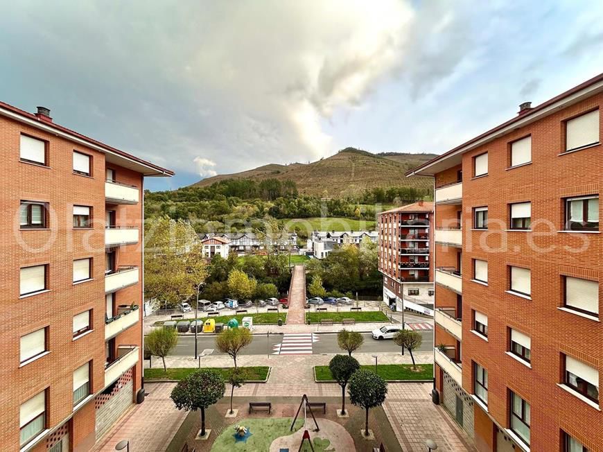 Exterior view of Flat for sale in Balmaseda  with Heating, Parquet flooring and Balcony