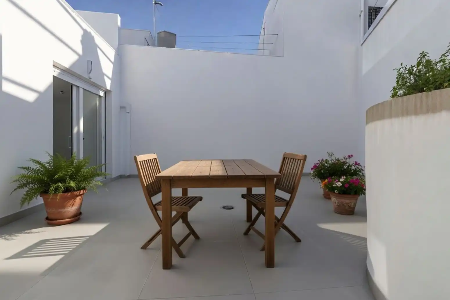 Terraza de Casa adosada en venta en Salteras