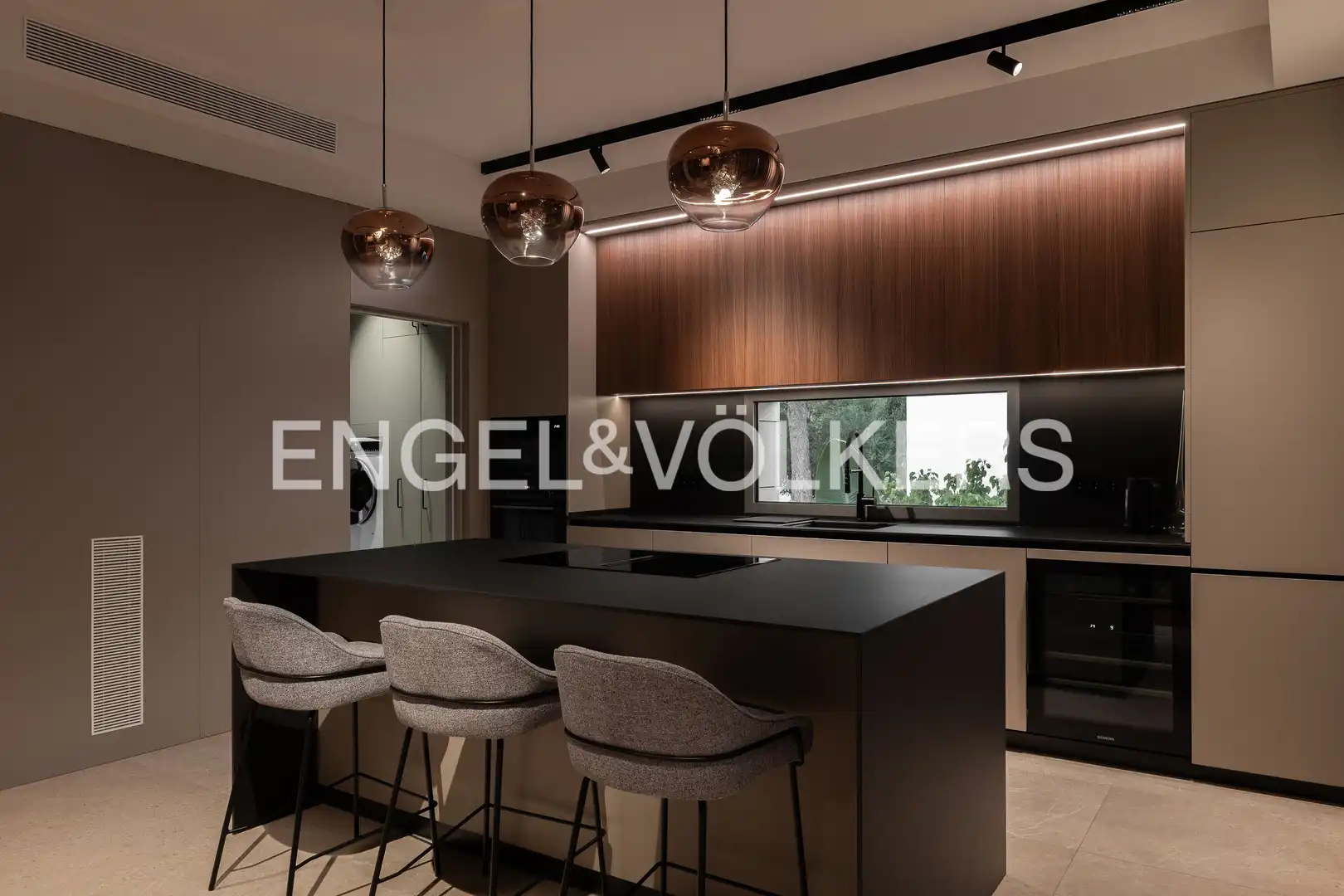 Cocina de Casa o chalet de alquiler en Sant Pere de Ribes con Aire acondicionado, Calefacción y Jardín privado