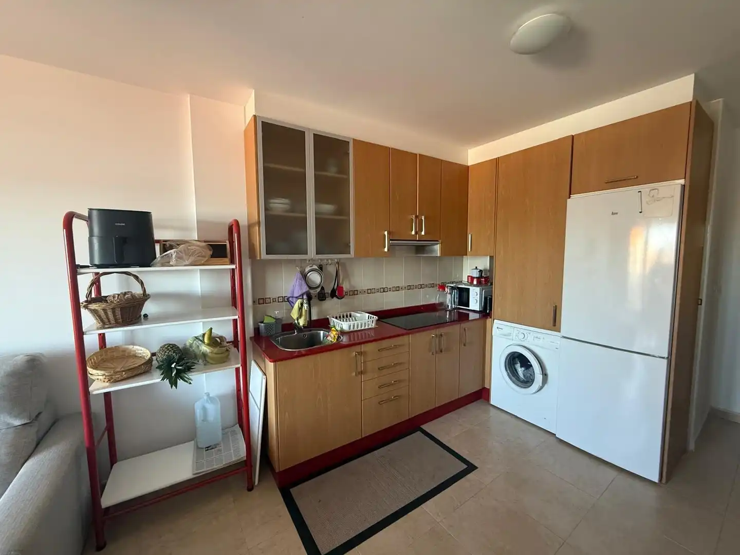 Cocina de Apartamento de alquiler en Boiro, A Coruña