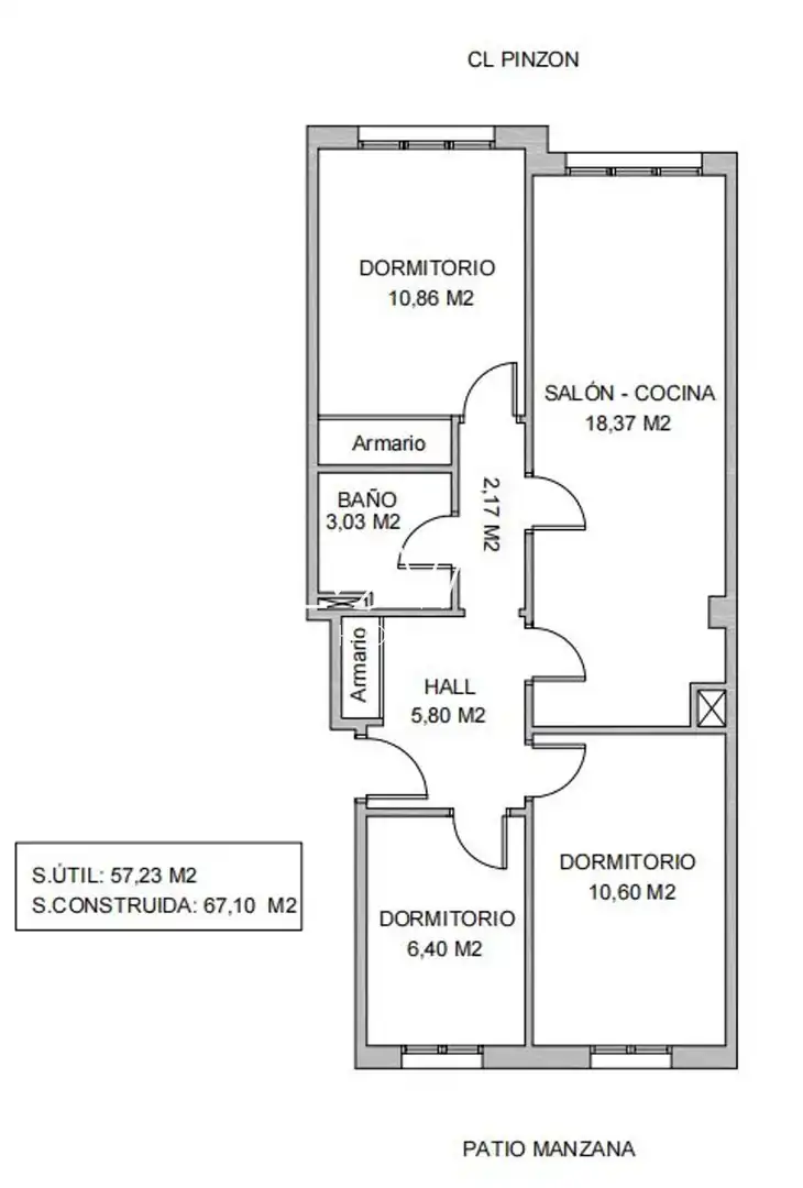 Piso en venta en Gijón  con Calefacción