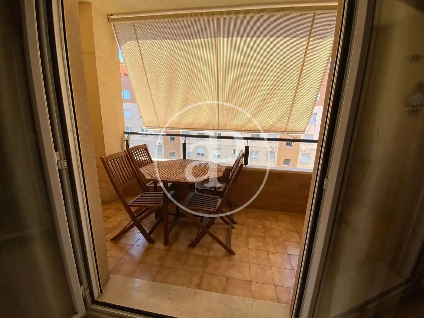 Terraza de Piso de alquiler en Valencia con Aire acondicionado, Calefacción y Jardín privado