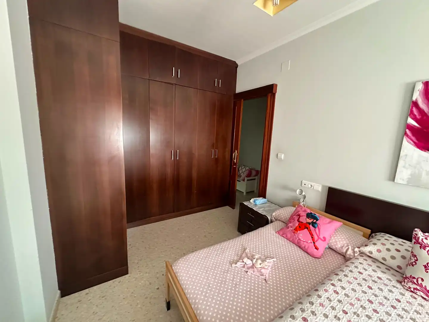 Schlafzimmer von Wohnung zum Verkauf in Don Benito mit Klimaanlage, Heizung und Balkon