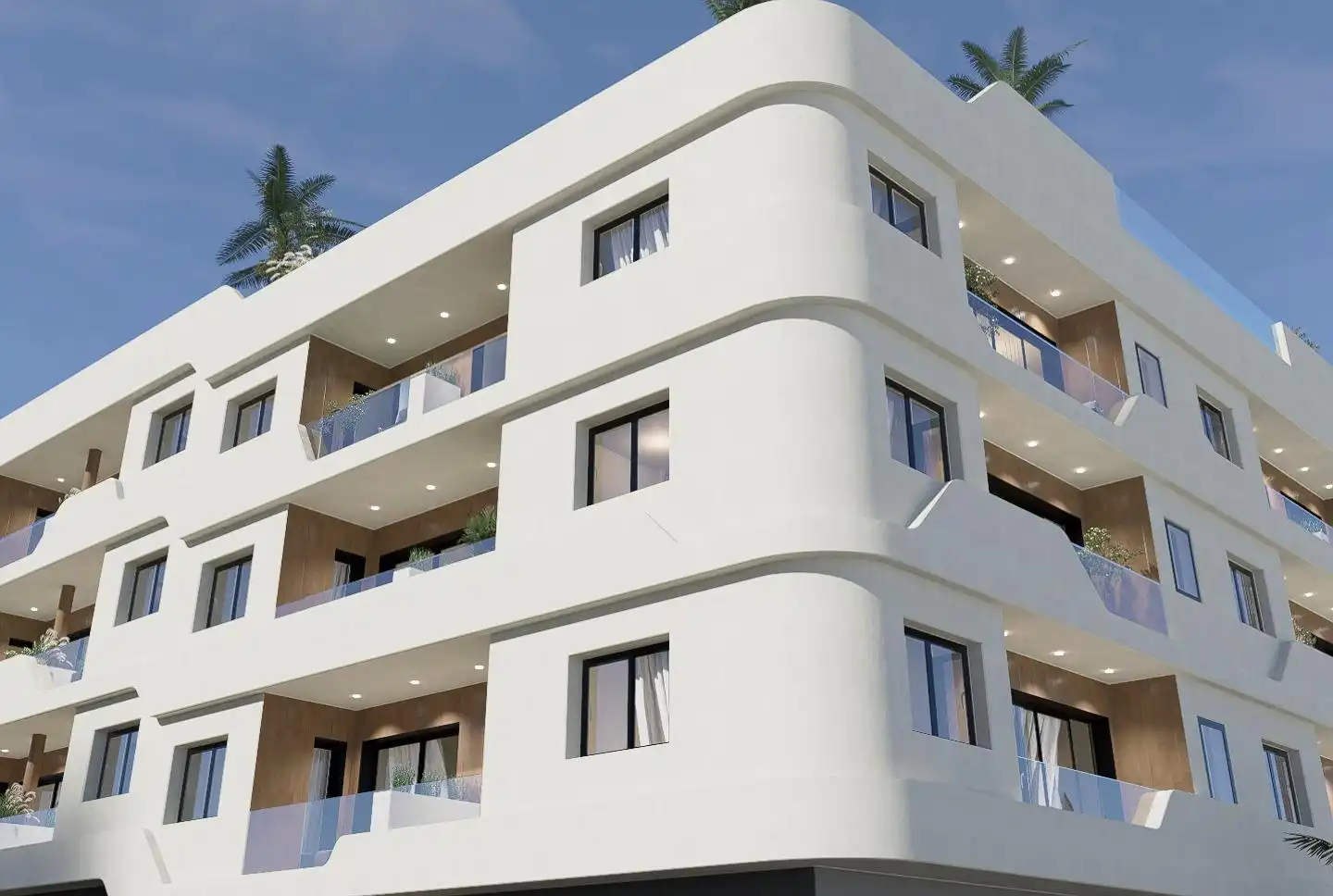 Exterior view of Flat for sale in Alcantarilla  with Terrace, Storage room and Balcony