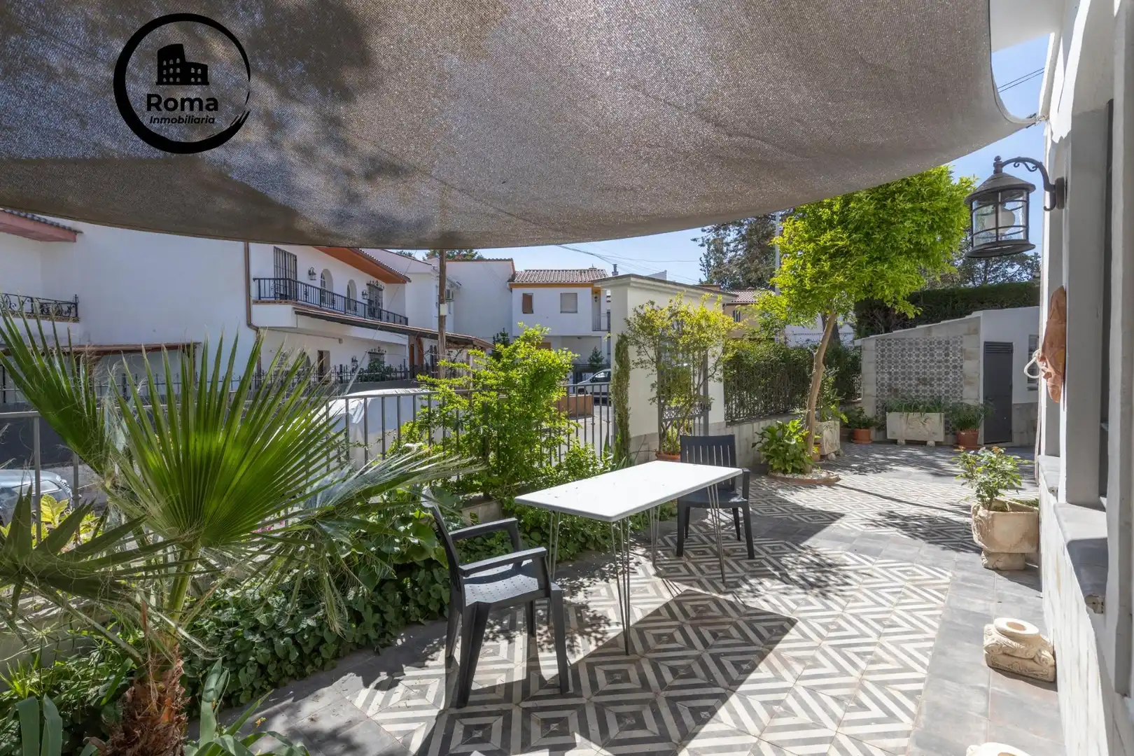 Terraza de Casa o chalet en venta en Albolote con Aire acondicionado, Calefacción y Jardín privado