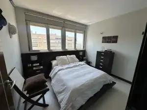 Bedroom of Apartments for rent in Madrid  with Air Conditioner, Heating and Parquet flooring