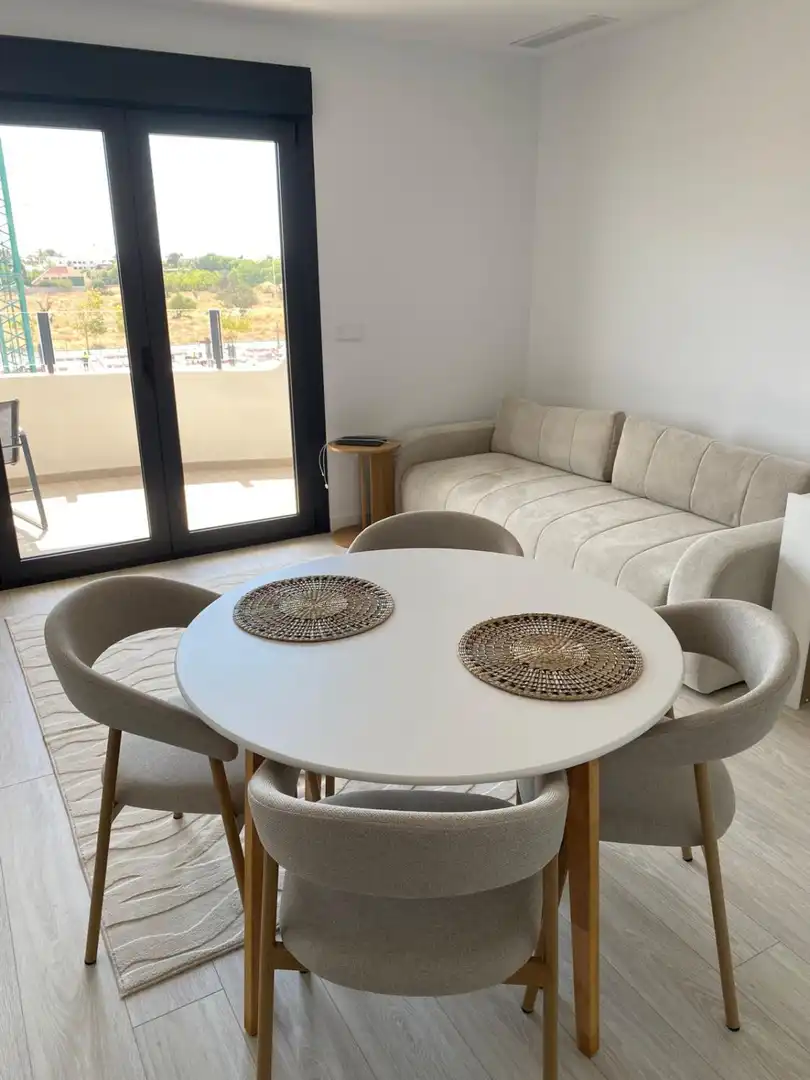 Comedor de Piso de alquiler en Sant Joan d'Alacant con Aire acondicionado, Terraza y Trastero