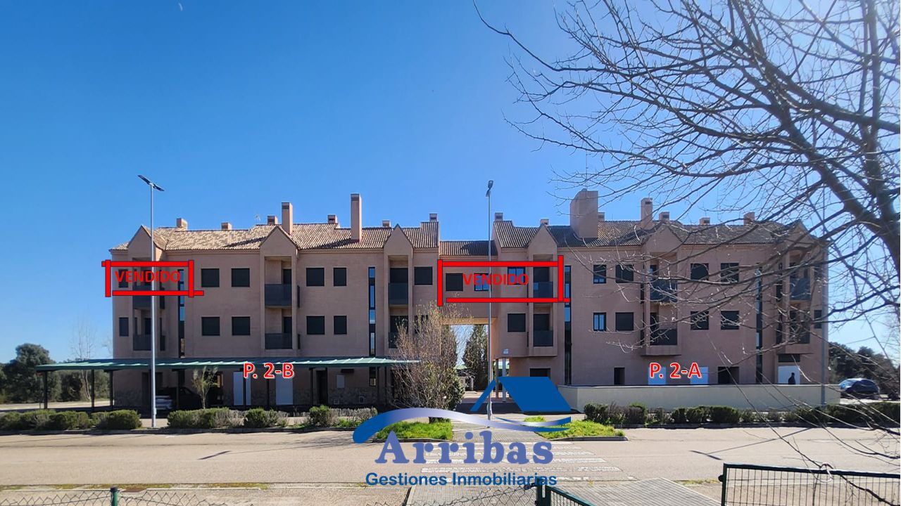 Vista exterior de Piso en venta en Escalona con Calefacción, Terraza y Alarma