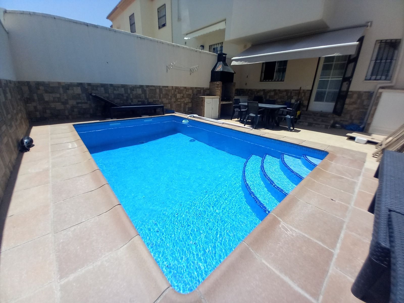 Swimming pool of Single-family semi-detached for sale in Ronda  with Air Conditioner, Heating and Swimming Pool