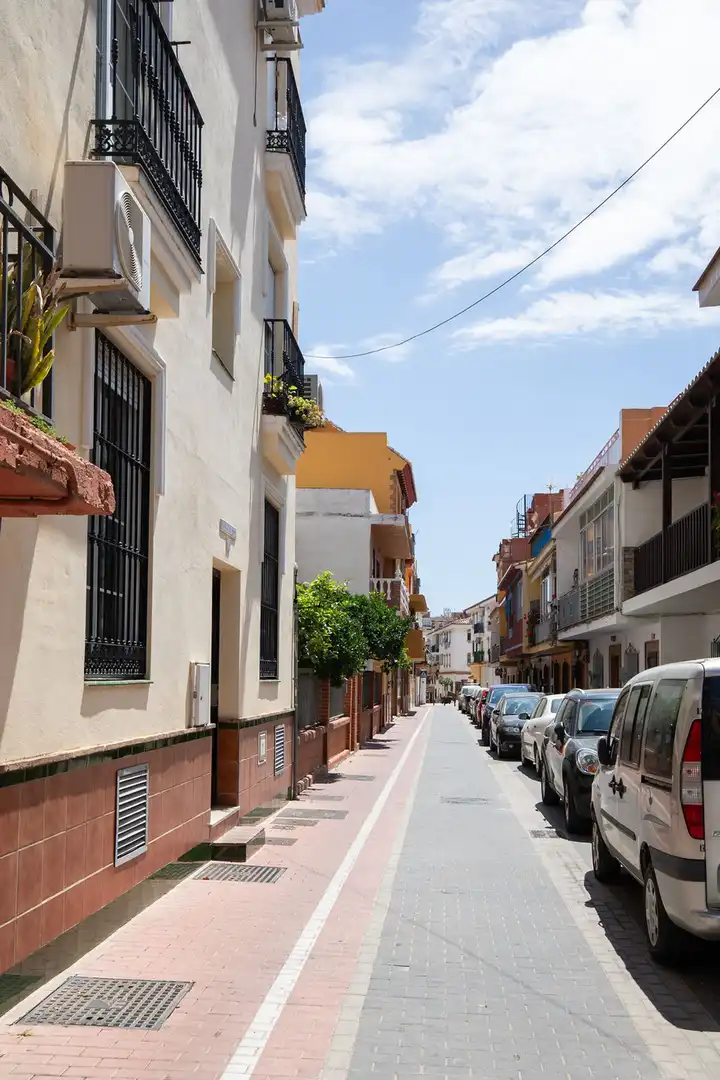 Vista exterior de Apartamento en venta en Mijas con Terraza