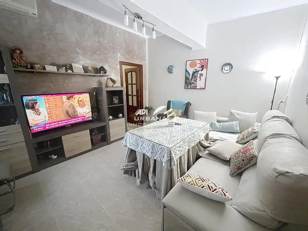 Living room of Flat for sale in Lucena  with Air Conditioner