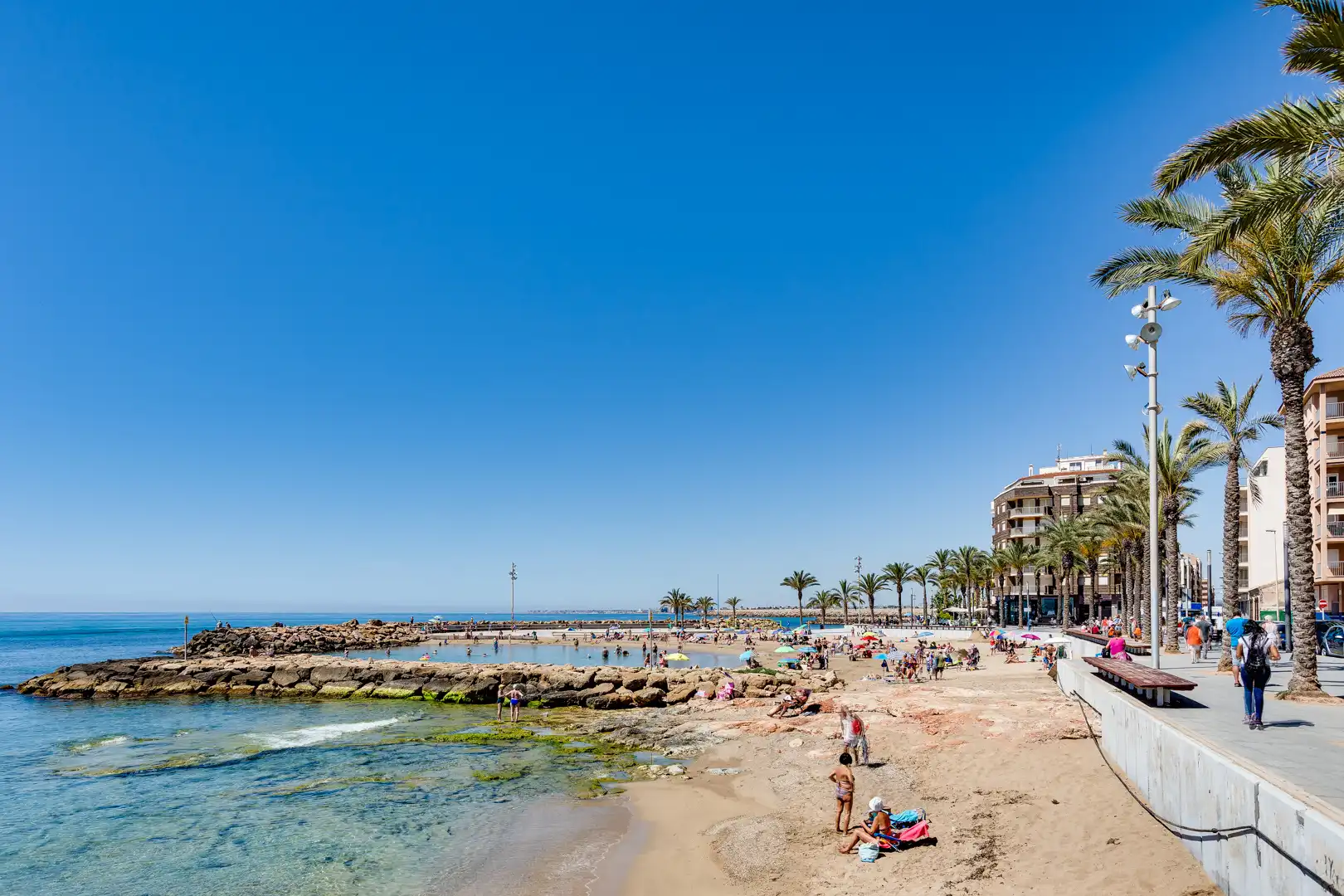 Vista exterior de Pis en venda en Torrevieja amb Terrassa, Moblat i Piscina comunitària