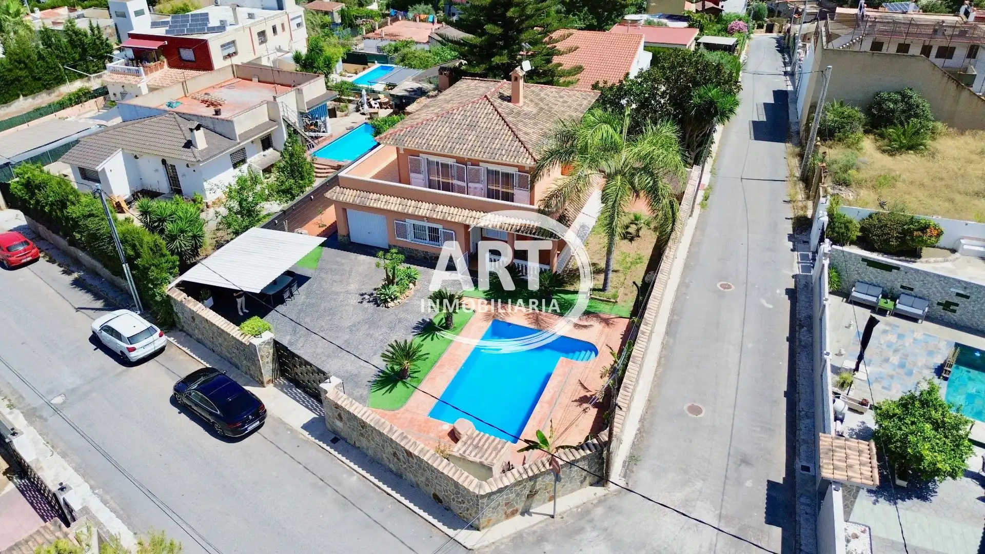 Vista exterior de Casa o chalet en venta en Bétera con Aire acondicionado, Calefacción y Jardín privado