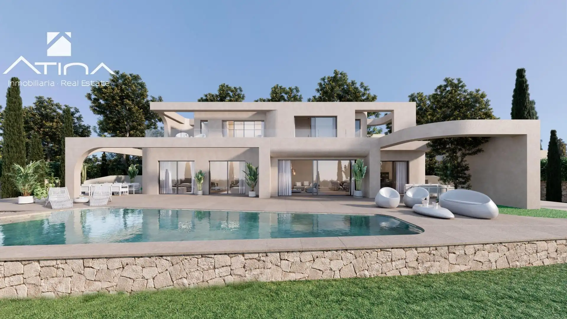 Vista exterior de Casa o chalet en venta en Jávea / Xàbia con Aire acondicionado, Calefacción y Jardín privado