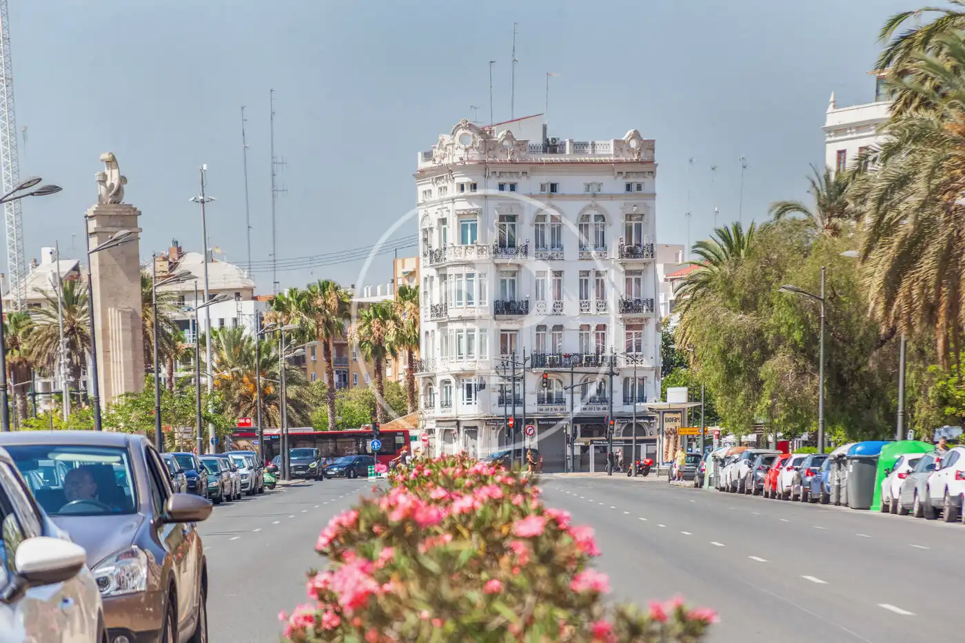 Exterior view of Flat for rent in Valencia  with Air Conditioner, Heating and Furnished