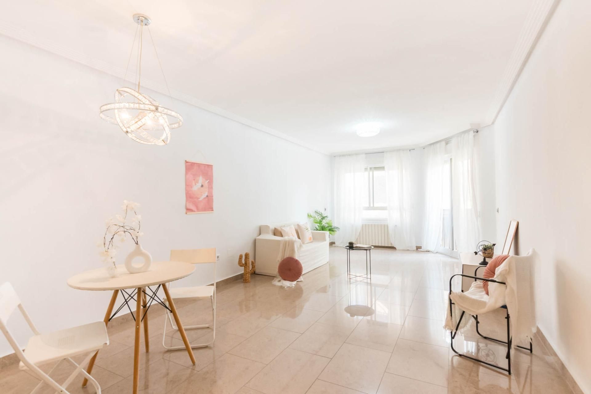 Sala de estar de Piso en venta en Molina de Segura con Terraza, Trastero y Balcón