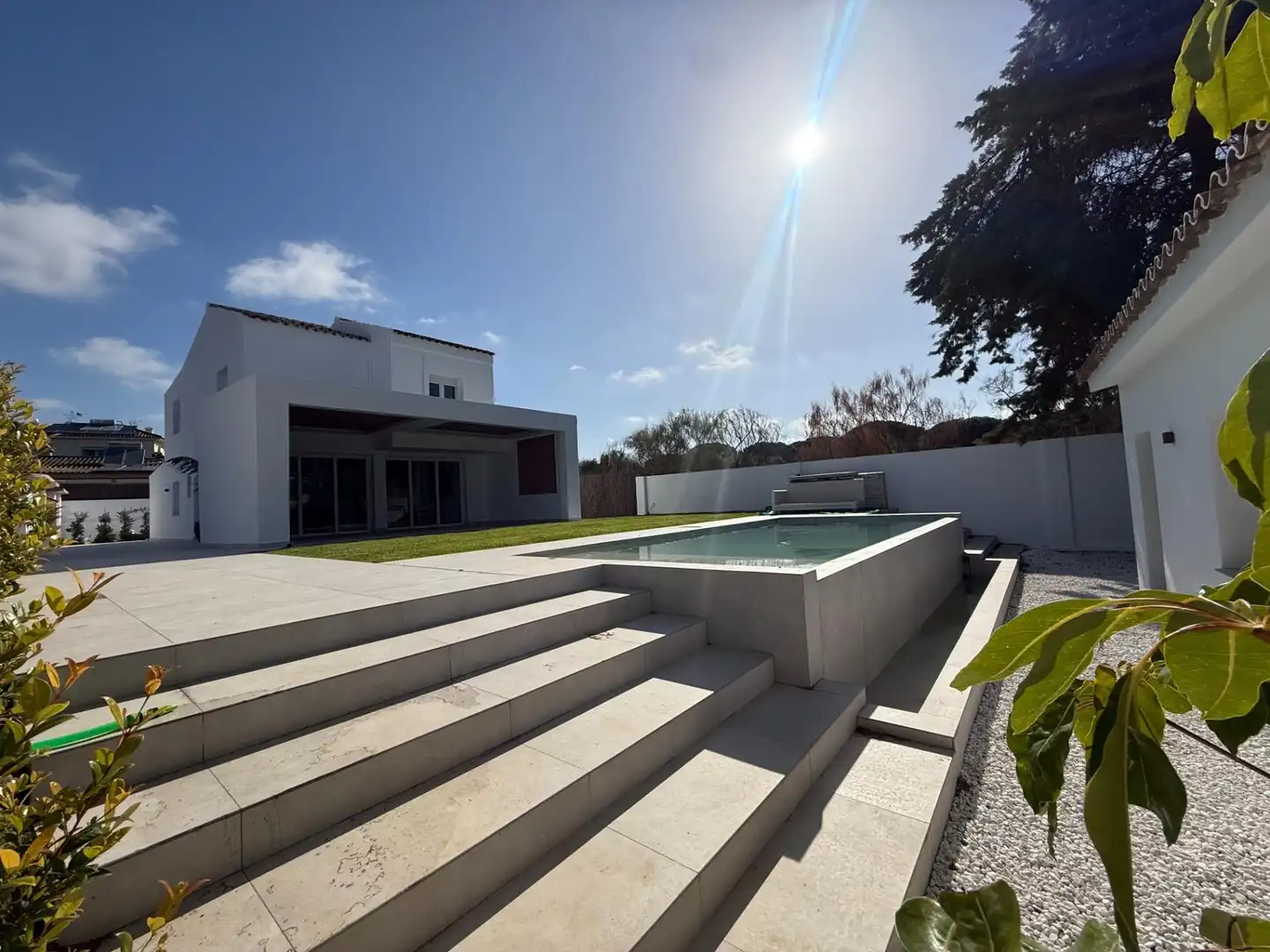 Schwimmbecken von Haus oder Chalet zum Verkauf in El Puerto de Santa María mit Privatgarten, Schwimmbad und Möbliert