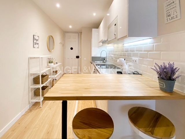 Cuina de Apartament en venda en  Barcelona Capital amb Aire condicionat, Calefacció i Parquet