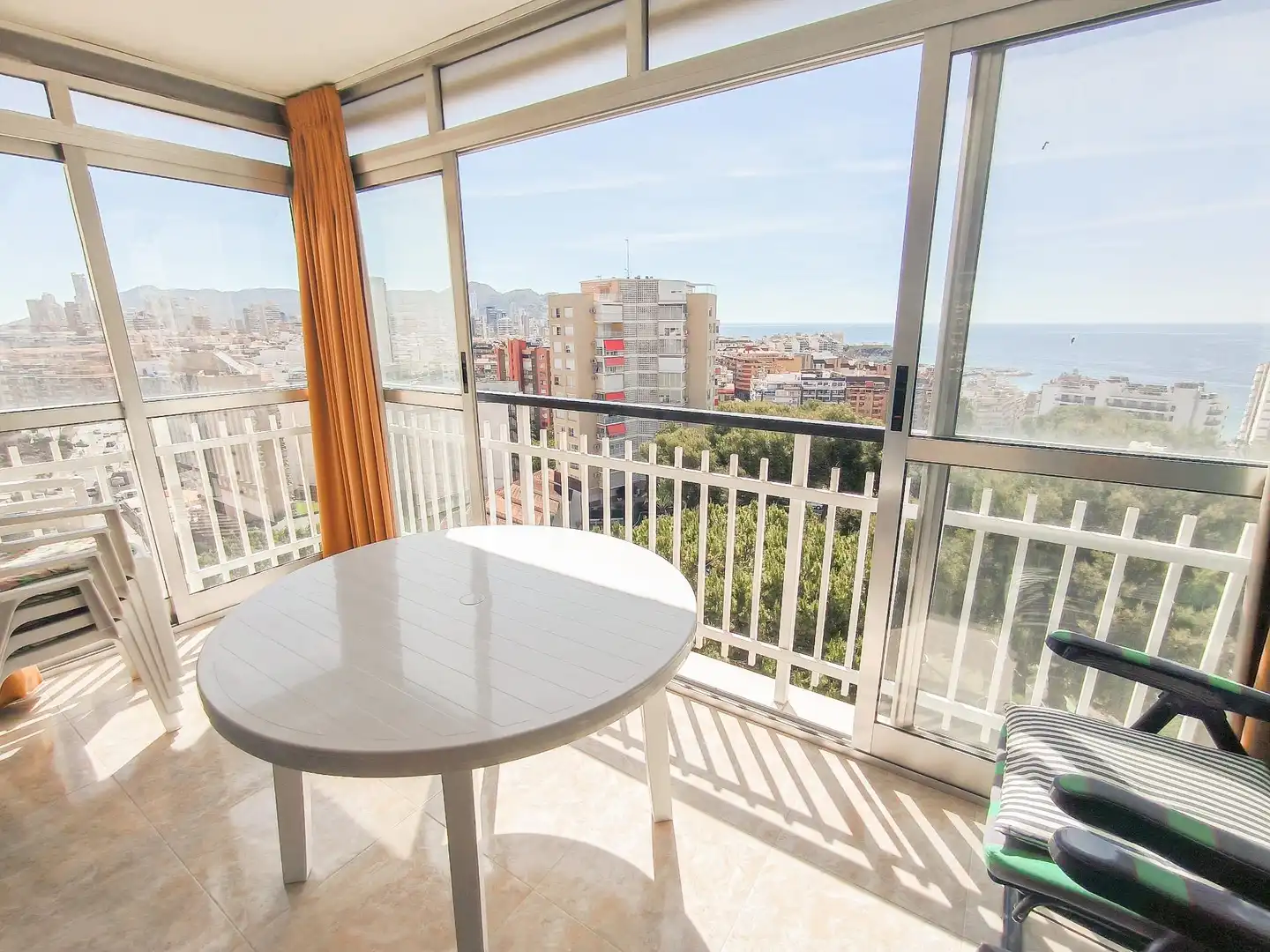 Bedroom of Flat for sale in Benidorm  with Private garden, Terrace and Furnished