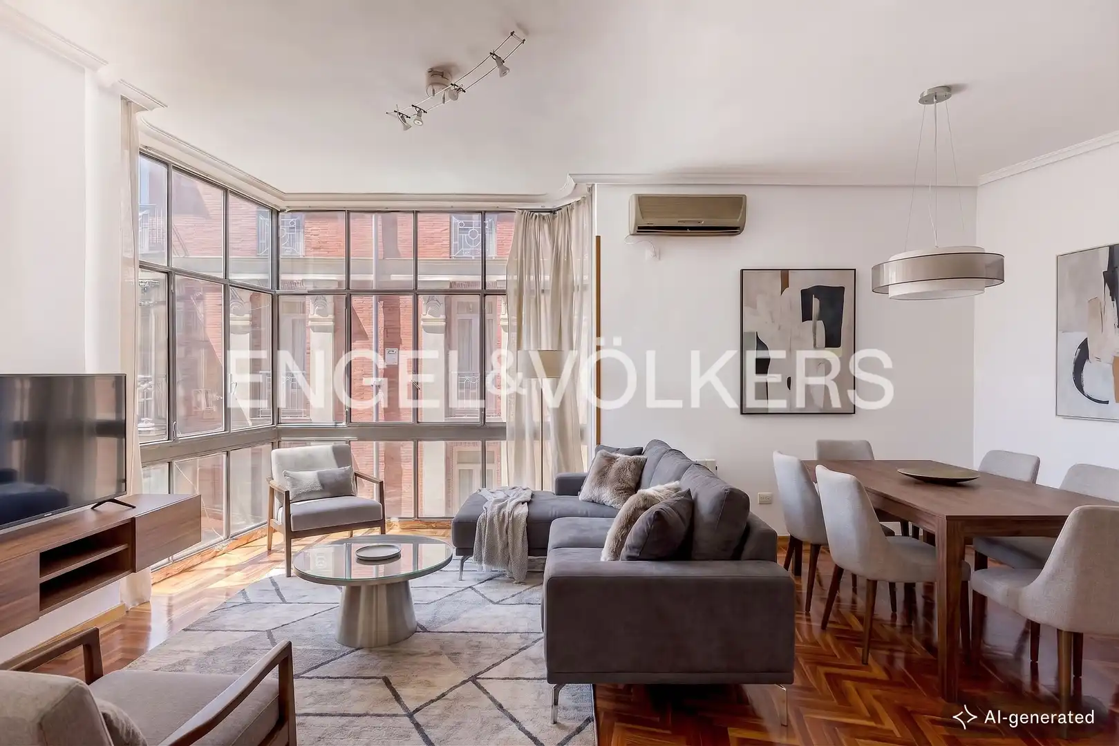 Sala de estar de Piso en venta en Madrid con Aire acondicionado, Calefacción y Parquet